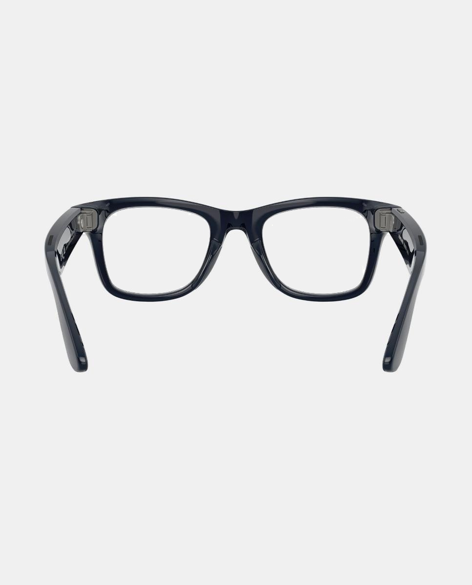 Gafas de sol inteligentes con IA RW4012 WAYFARER unisex cuadrada en inyectado con lente fotocromatica - RayBan Meta - Azul Azul-6