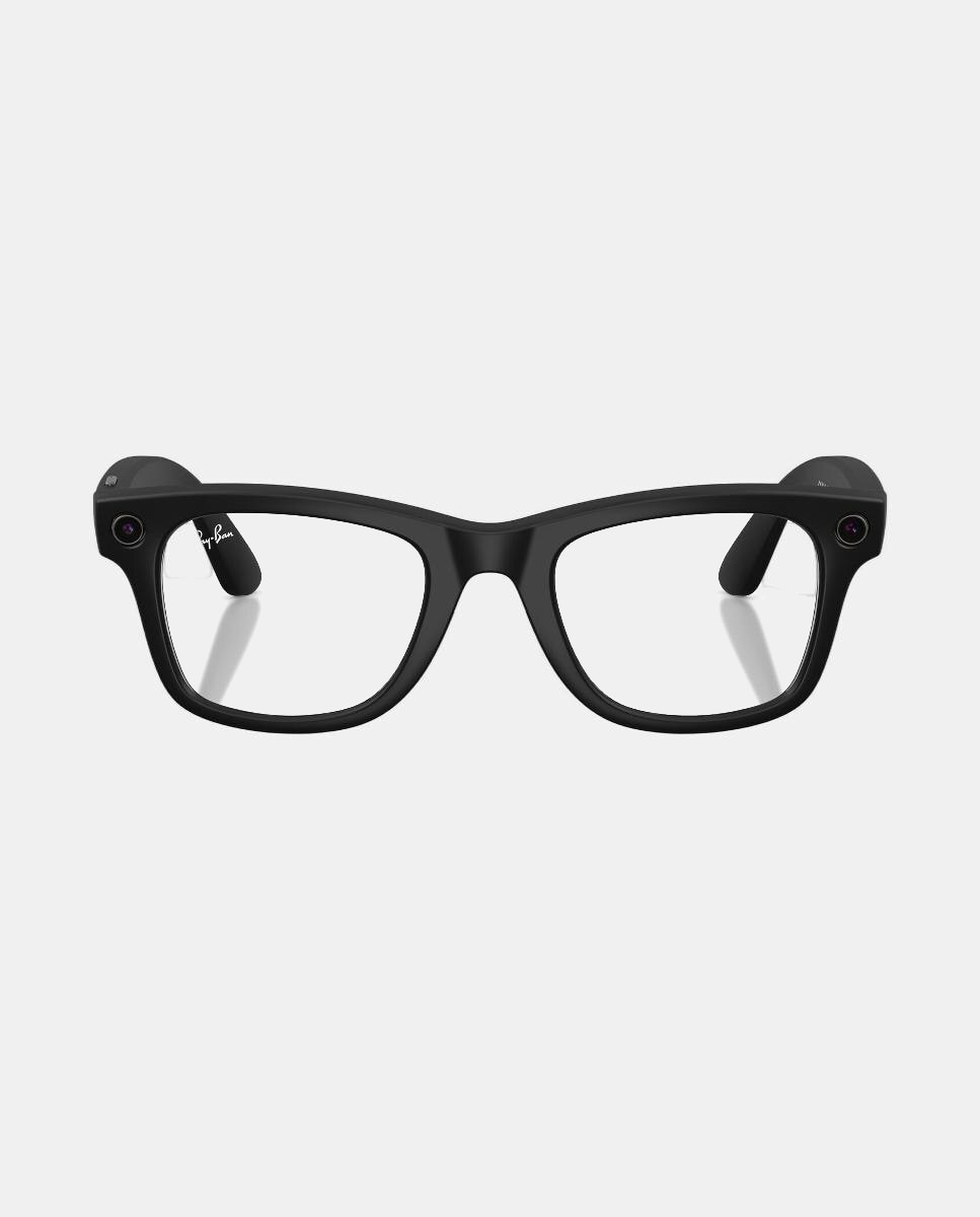 Gafas de sol inteligentes con IA RW4012 WAYFARER unisex cuadrada en inyectado con lente fotocromatica - RayBan Meta - Negro Negro-4
