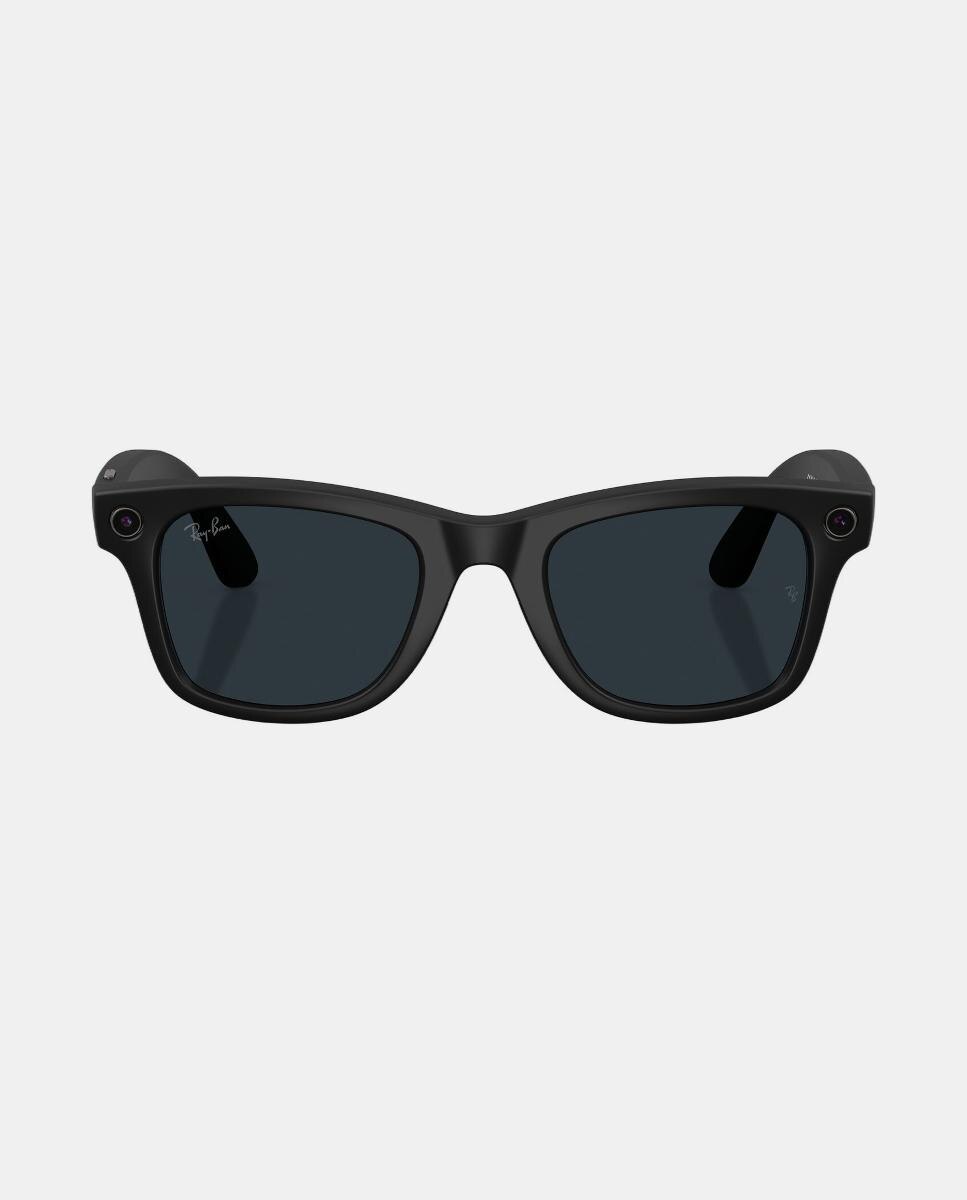 Gafas de sol inteligentes con IA RW4012 WAYFARER unisex cuadrada en inyectado con lente fotocromatica - RayBan Meta - Negro Negro-7