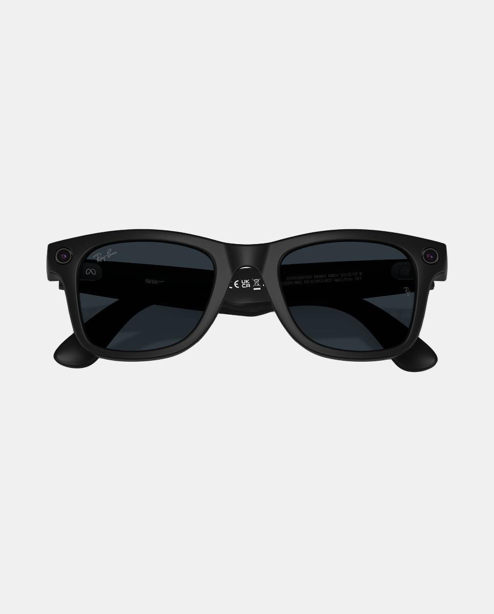 Gafas de sol inteligentes con IA RW4012 WAYFARER unisex cuadrada en inyectado con lente fotocromatica - RayBan Meta - Negro Negro-9