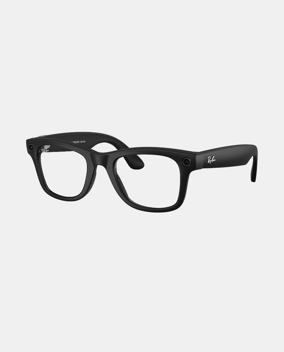 Gafas de sol inteligentes con IA RW4012 WAYFARER unisex cuadrada en inyectado con lente fotocromatica - RayBan Meta - Negro Negro-11