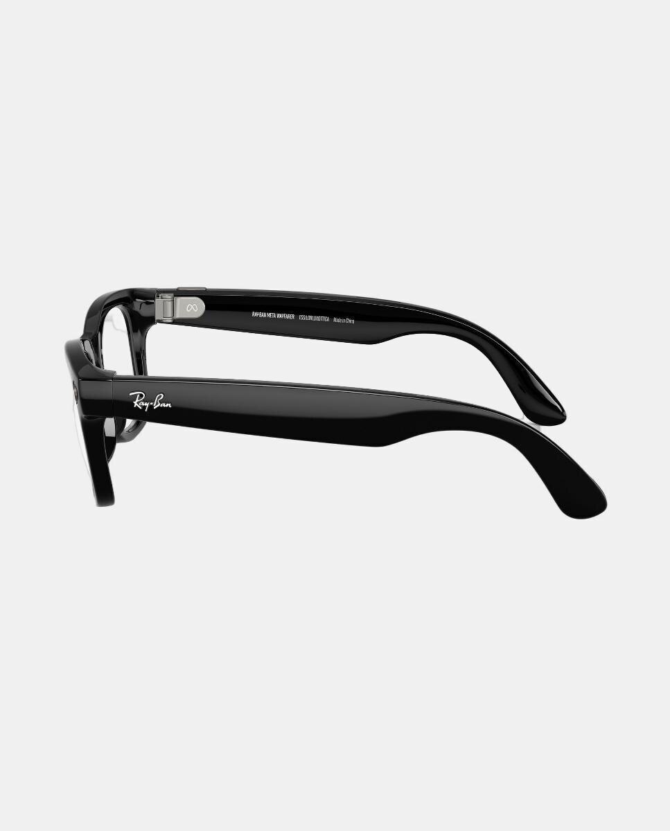 Gafas de sol inteligentes con IA RW4012 WAYFARER unisex cuadrada en inyectado con lente fotocromatica - RayBan Meta - Negro Negro-3