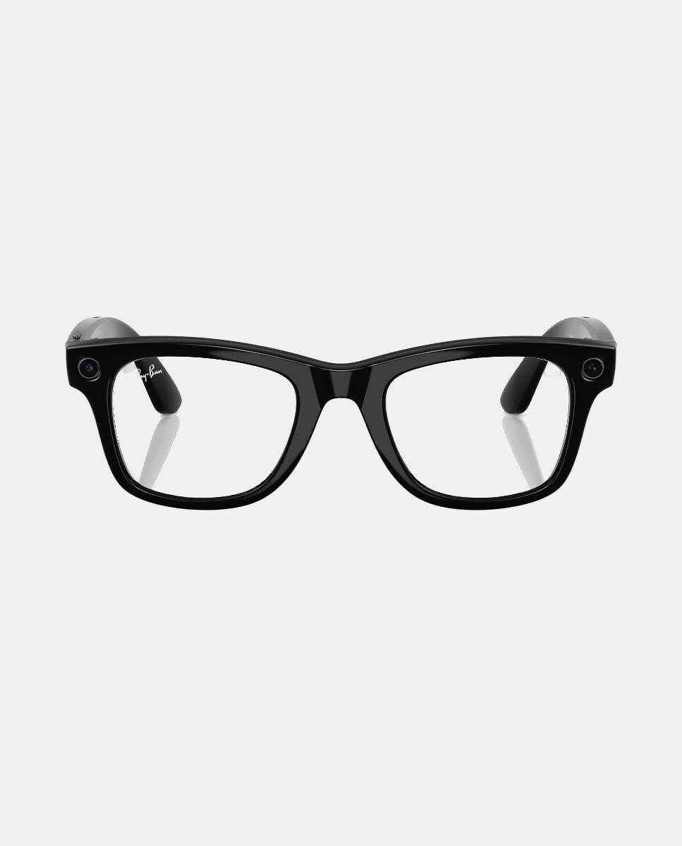 Gafas de sol inteligentes con IA RW4012 WAYFARER unisex cuadrada en inyectado con lente fotocromatica - RayBan Meta - Negro Negro-4