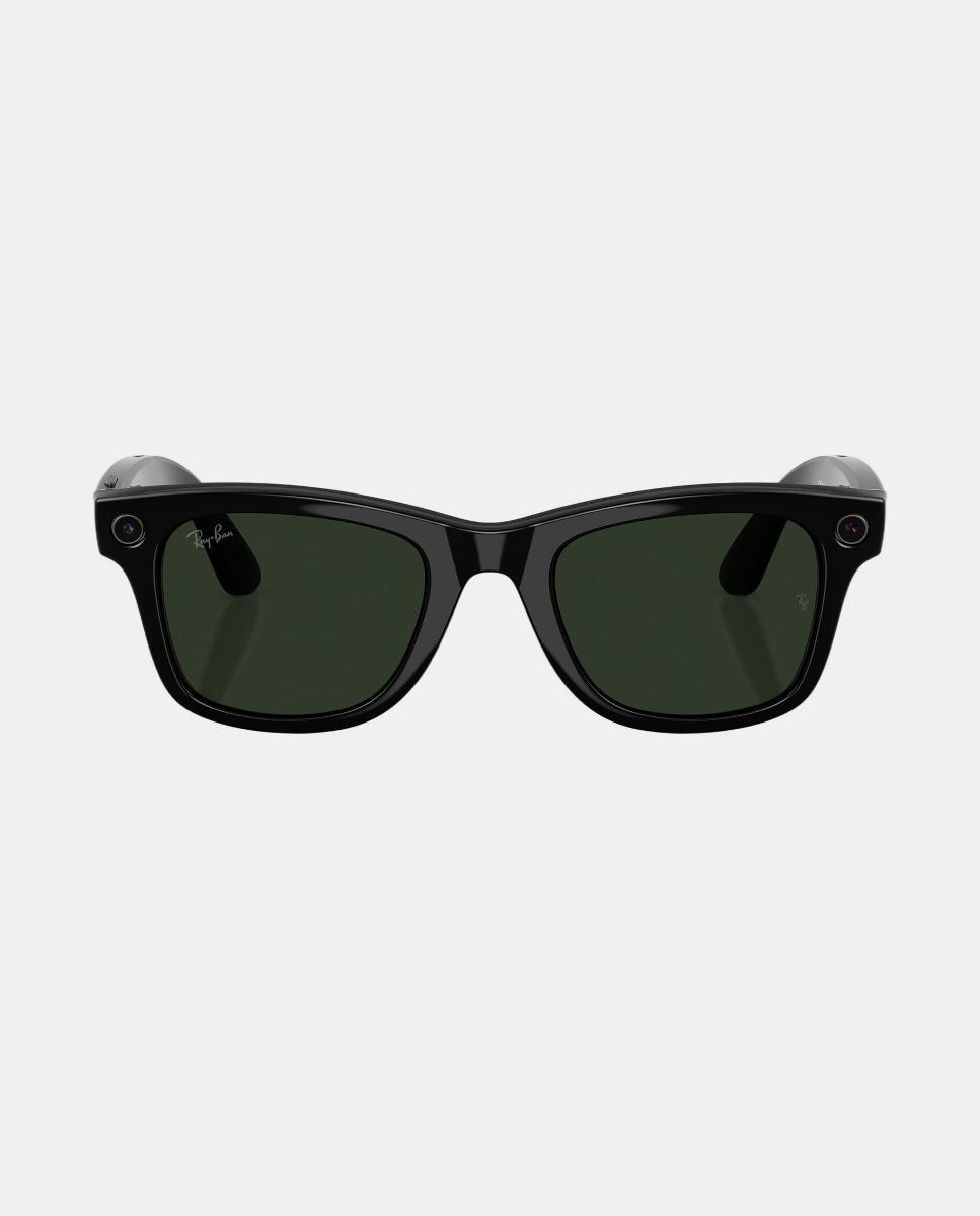 Gafas de sol inteligentes con IA RW4012 WAYFARER unisex cuadrada en inyectado con lente fotocromatica - RayBan Meta - Negro Negro-7
