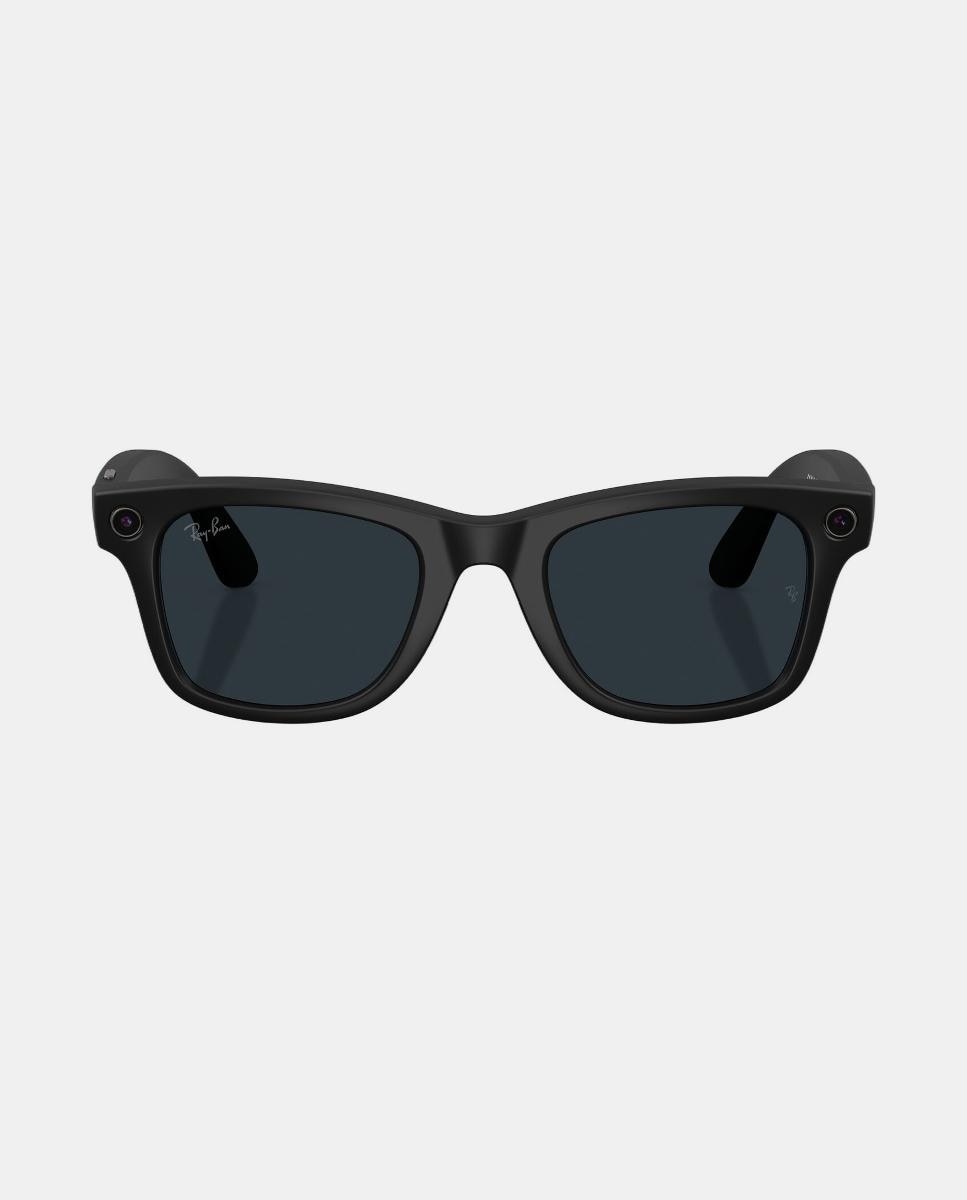 Imagen 7 de Gafas de sol inteligentes con IA RW4012 WAYFARER unisex cuadrada en inyectado con lente fotocromatica - RayBan Meta - Negro Negro