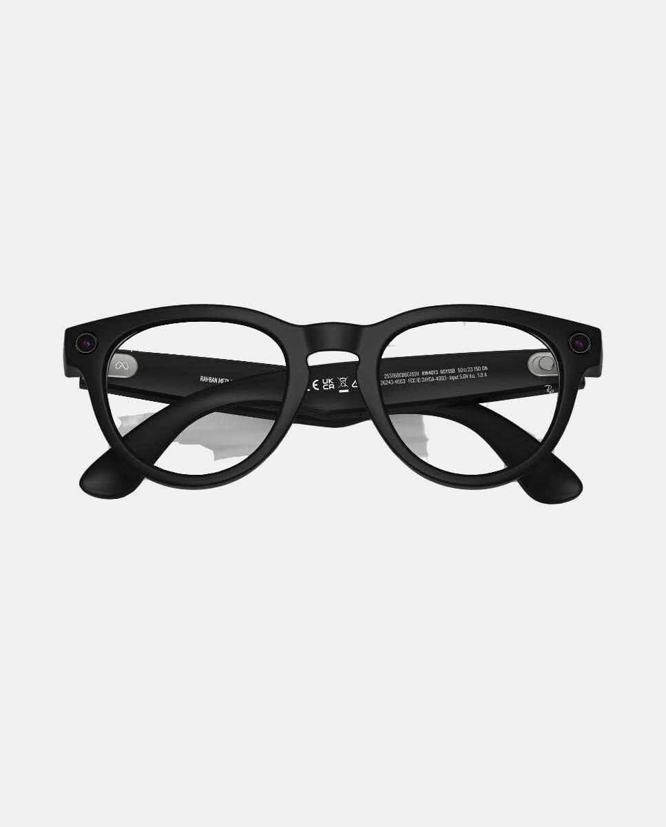 Gafas de sol inteligentes con IA RW4013 HEADLINER unisex ovalada en inyectado - RayBan Meta - Negro Negro-5