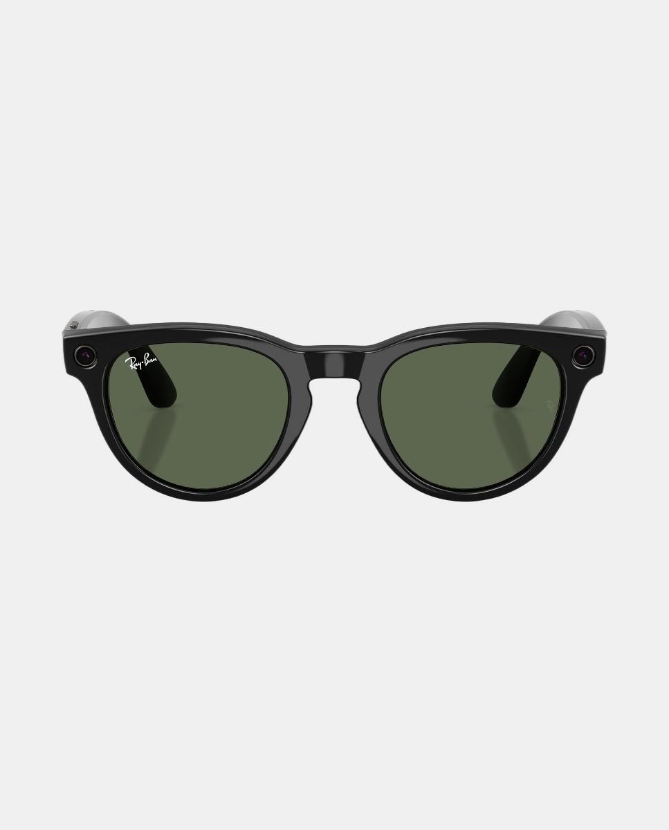 Gafas de sol inteligentes con IA RW4013 HEADLINER unisex ovalada en inyectado - RayBan Meta - Negro Negro-4