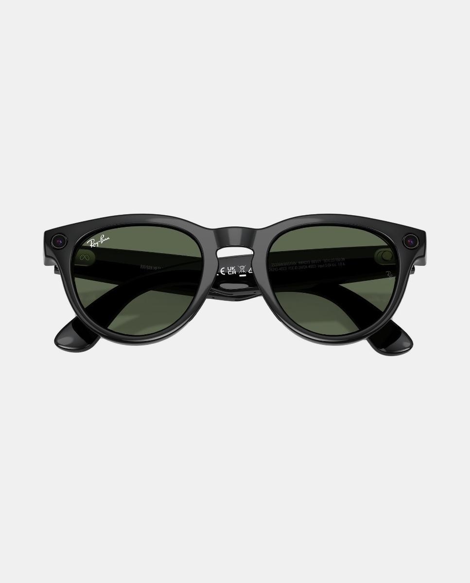 Gafas de sol inteligentes con IA RW4013 HEADLINER unisex ovalada en inyectado - RayBan Meta - Negro Negro-5