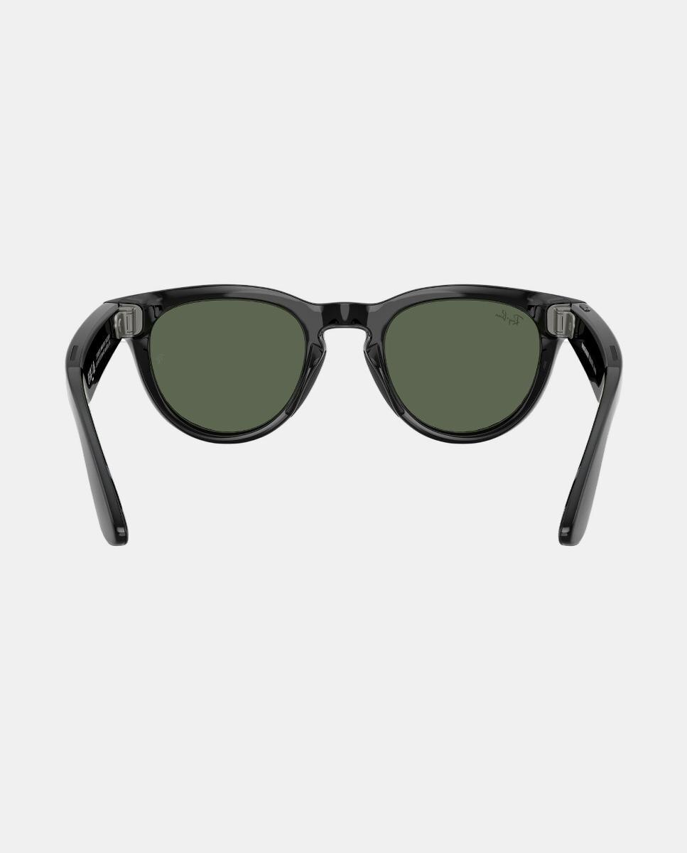 Gafas de sol inteligentes con IA RW4013 HEADLINER unisex ovalada en inyectado - RayBan Meta - Negro Negro-6