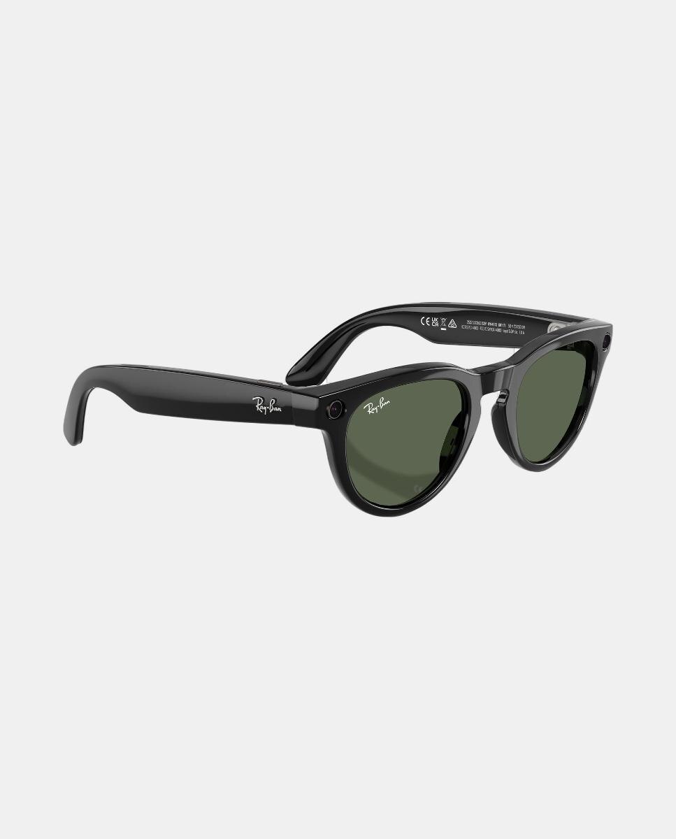 Gafas de sol inteligentes con IA RW4013 HEADLINER unisex ovalada en inyectado - RayBan Meta - Negro Negro-7