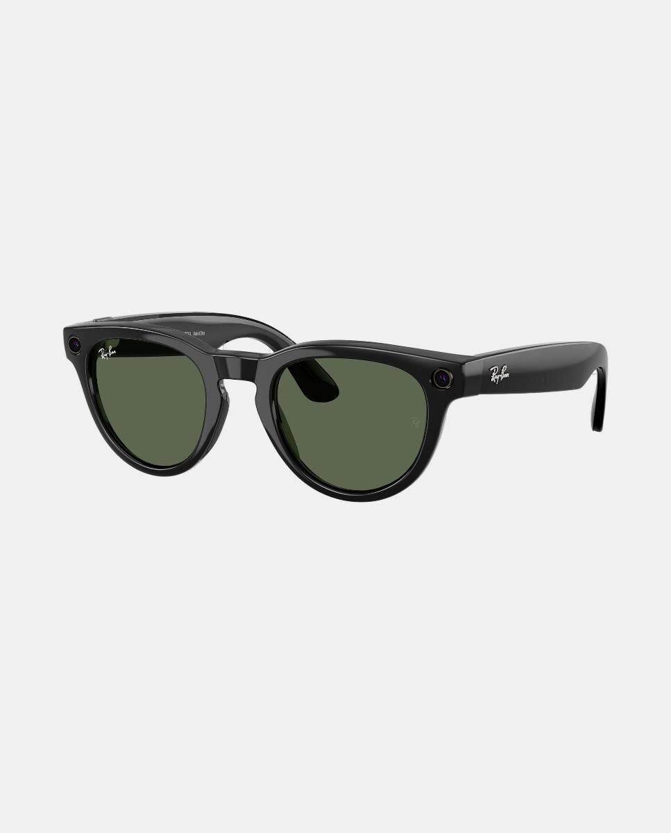 Gafas de sol inteligentes con IA RW4013 HEADLINER unisex ovalada en inyectado - RayBan Meta - Negro Negro-8