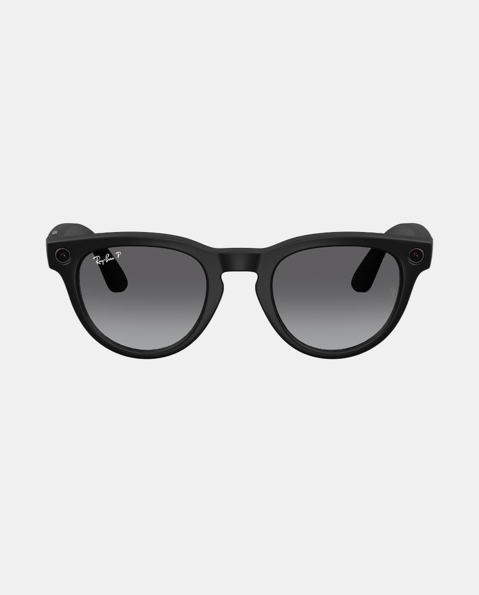 Imagen 0 de Gafas de sol inteligentes con IA RW4013 HEADLINER unisex ovalada en inyectado con lente polarizada Negro