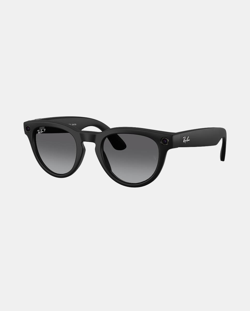 Gafas de sol inteligentes con IA RW4013 HEADLINER unisex ovalada en inyectado con lente polarizada - RayBan Meta - Negro Negro-8