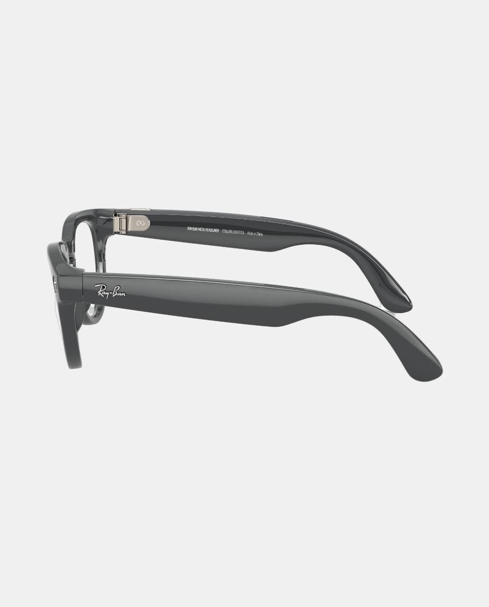 Gafas de sol inteligentes con IA RW4013 HEADLINER unisex ovalada en inyectado con lente fotocromatica - RayBan Meta - Gris Gris-3
