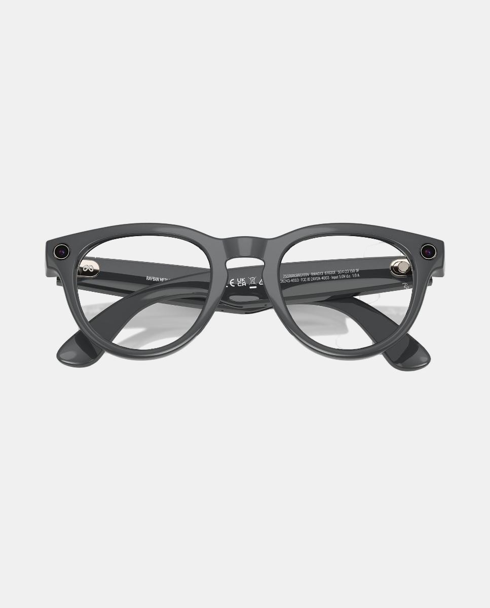 Gafas de sol inteligentes con IA RW4013 HEADLINER unisex ovalada en inyectado con lente fotocromatica - RayBan Meta - Gris Gris-5