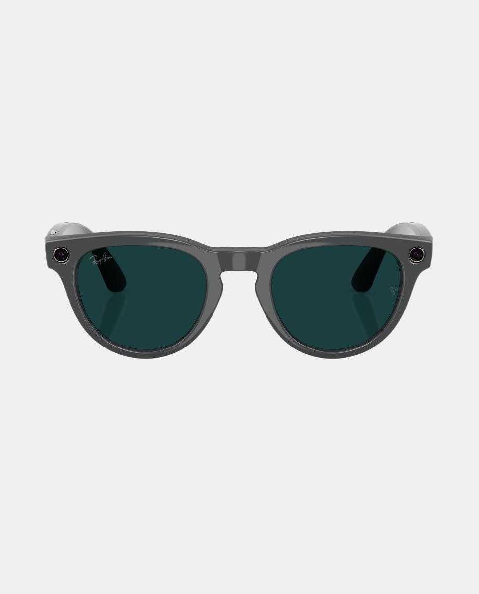 Gafas de sol inteligentes con IA RW4013 HEADLINER unisex ovalada en inyectado con lente fotocromatica - RayBan Meta - Gris Gris-7