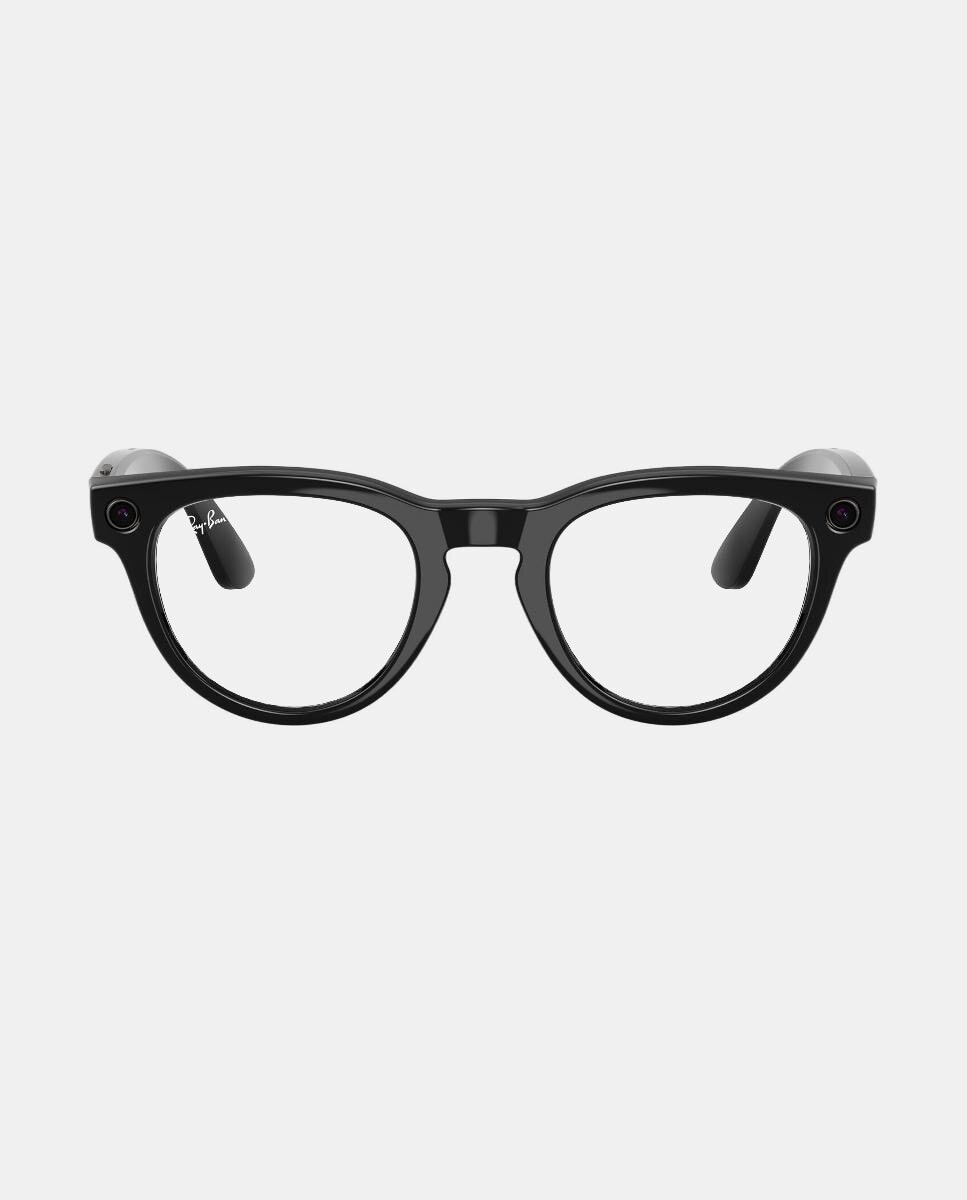 Imagen 0 de Gafas de sol inteligentes con IA RW4013 HEADLINER unisex ovalada en inyectado con lente fotocromatica Negro