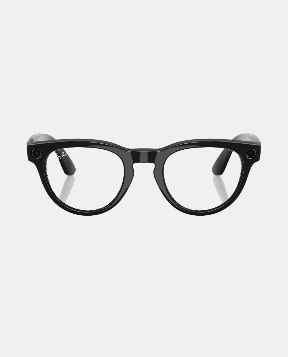Gafas de sol inteligentes con IA RW4013 HEADLINER unisex ovalada en inyectado con lente fotocromatica - RayBan Meta - Negro Negro-4