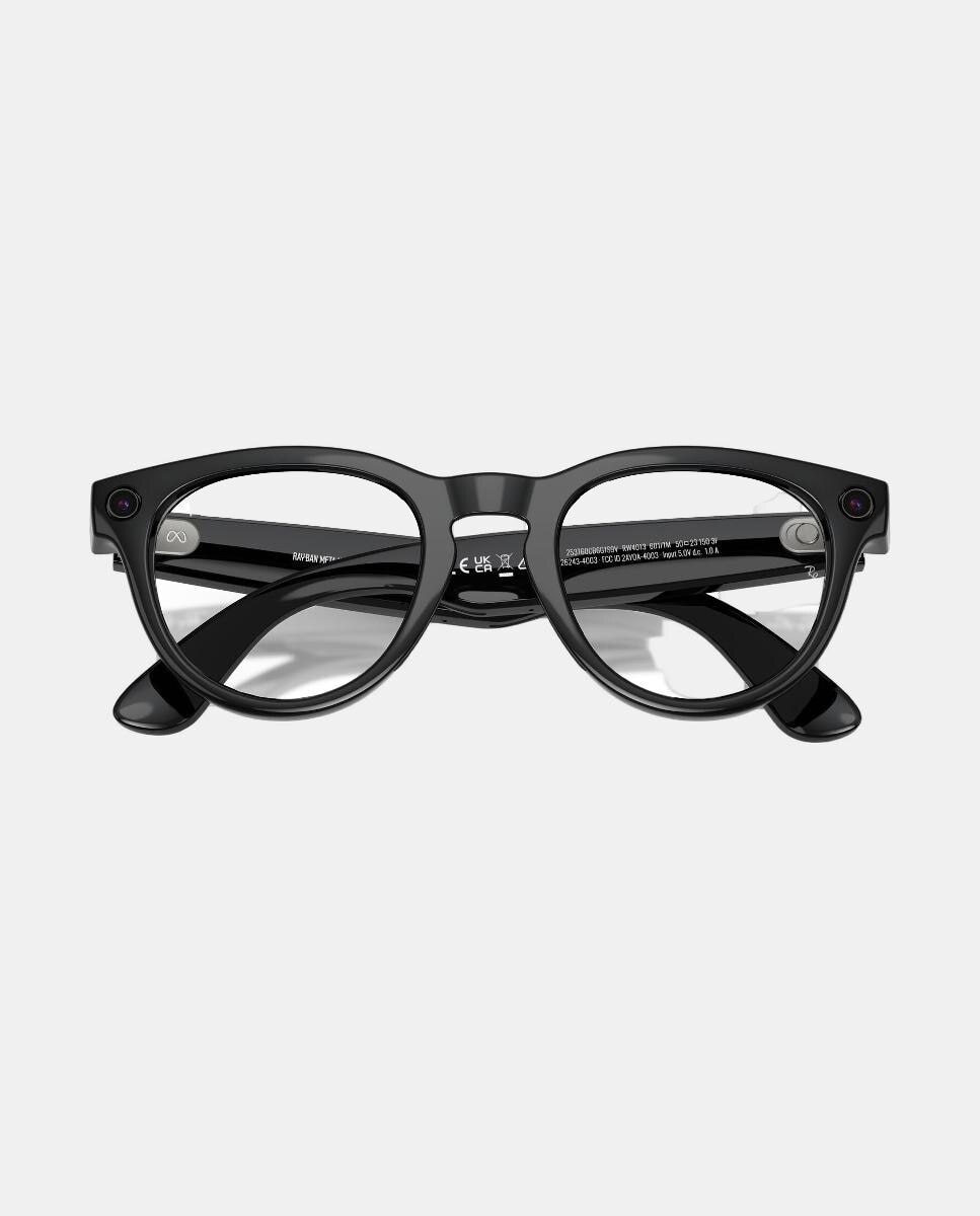 Gafas de sol inteligentes con IA RW4013 HEADLINER unisex ovalada en inyectado con lente fotocromatica - RayBan Meta - Negro Negro-5