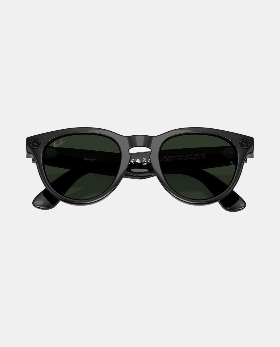 Gafas de sol inteligentes con IA RW4013 HEADLINER unisex ovalada en inyectado con lente fotocromatica - RayBan Meta - Negro Negro-9