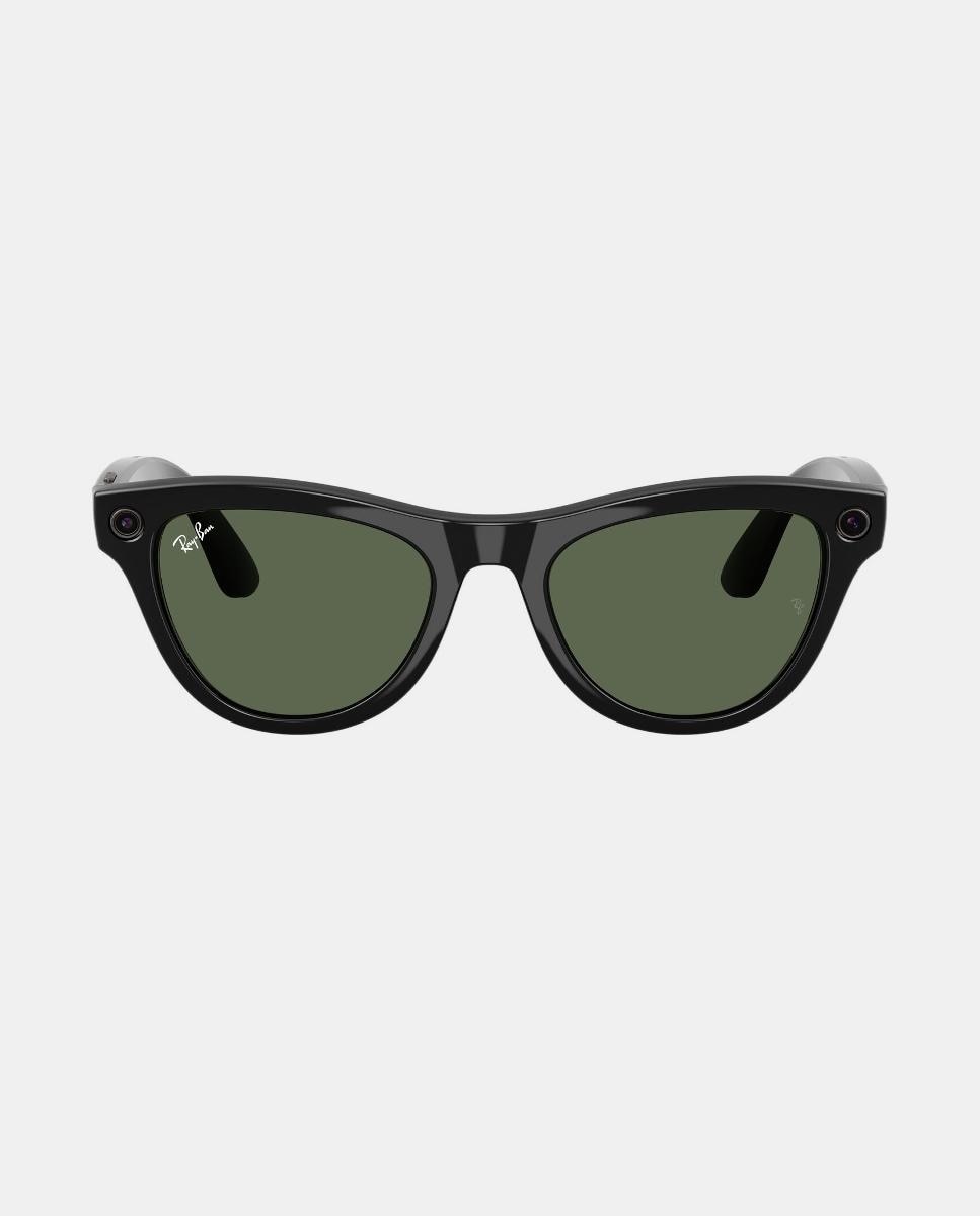 RayBan Meta - Gafas de sol inteligentes con IA RW4014 SKYLER unisex ojo de gato en inyectado.
