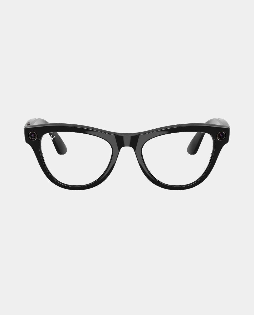 Imagen 0 de Gafas de sol inteligentes con IA RW4014 SKYLER unisex ojo de gato en inyectado con lente fotocromatica Negro
