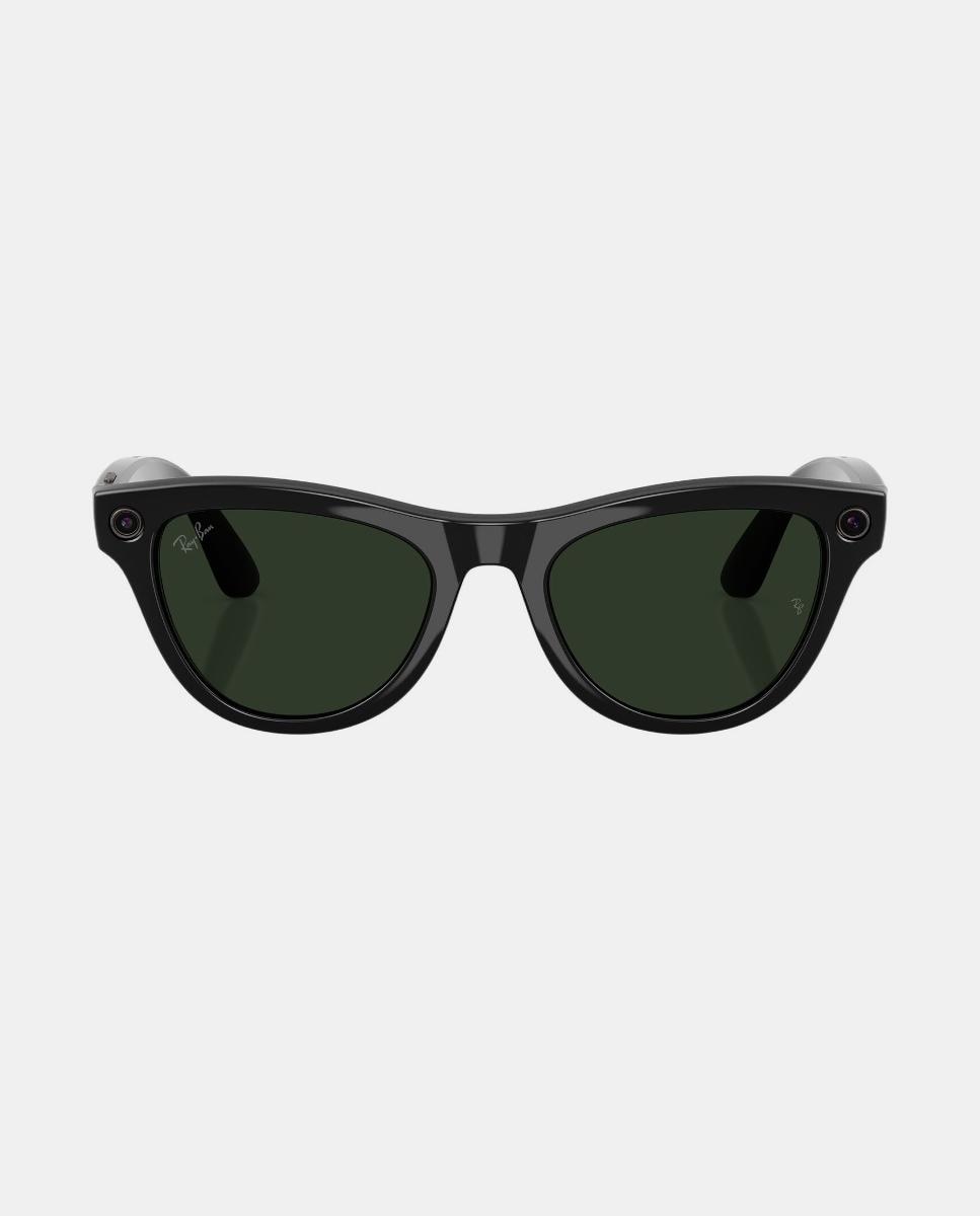 Gafas de sol inteligentes con IA RW4014 SKYLER unisex ojo de gato en inyectado con lente fotocromatica - RayBan Meta - Negro Negro-7