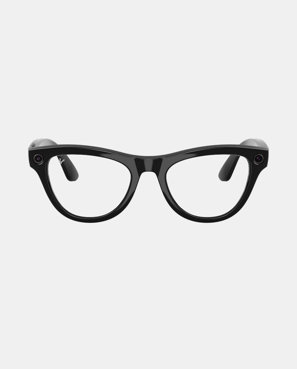 Imagen 0 de Gafas de sol inteligentes con IA RW4014 SKYLER unisex ojo de gato en inyectado con lente fotocromatica Negro