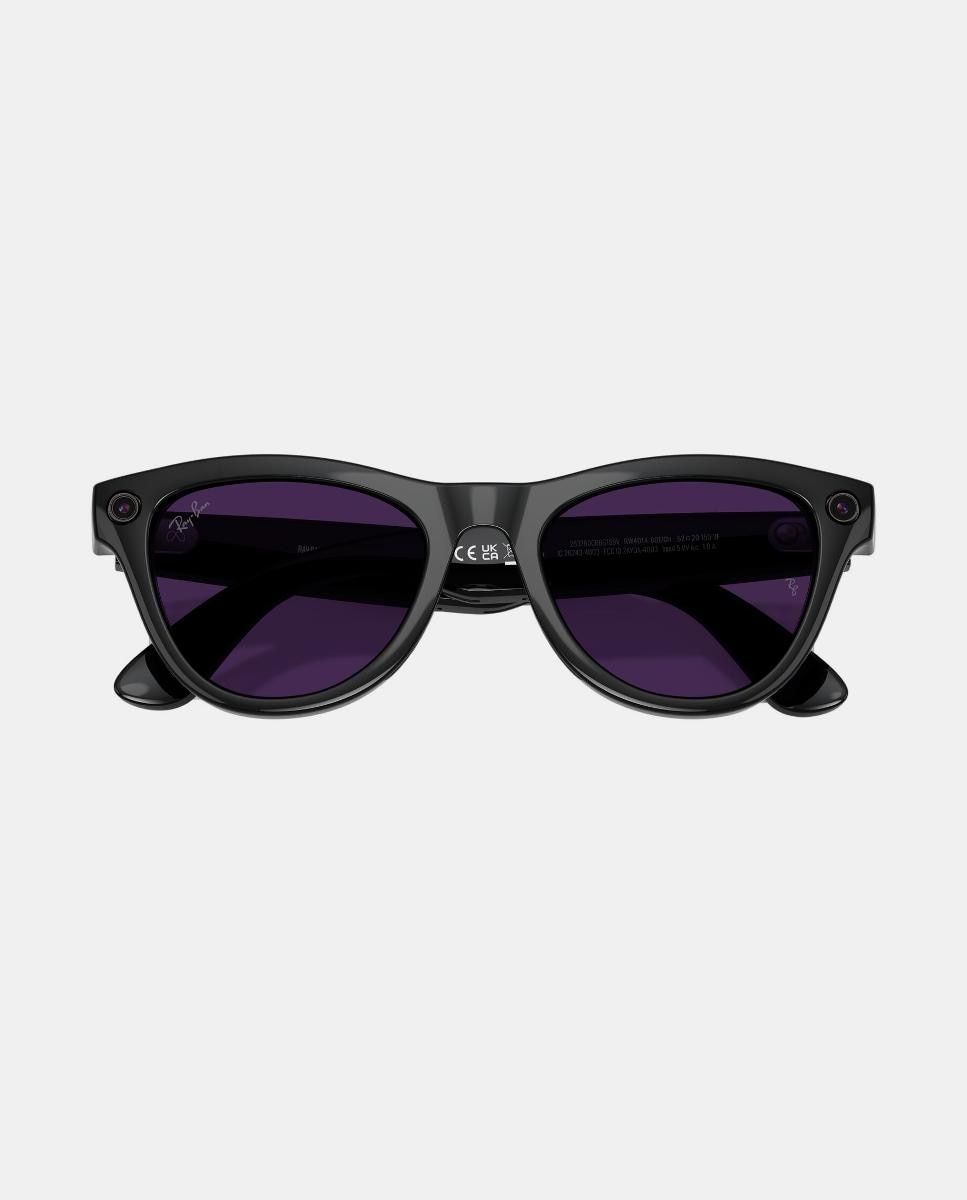 Gafas de sol inteligentes con IA RW4014 SKYLER unisex ojo de gato en inyectado con lente fotocromatica - RayBan Meta - Negro Negro-9