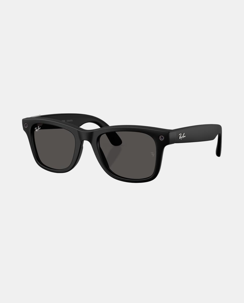 GEN 3 Gafas de sol RW4011 WAYFARER de unisex cuadrada en inyectado con lente solida - RayBan Meta - Negro Negro-2