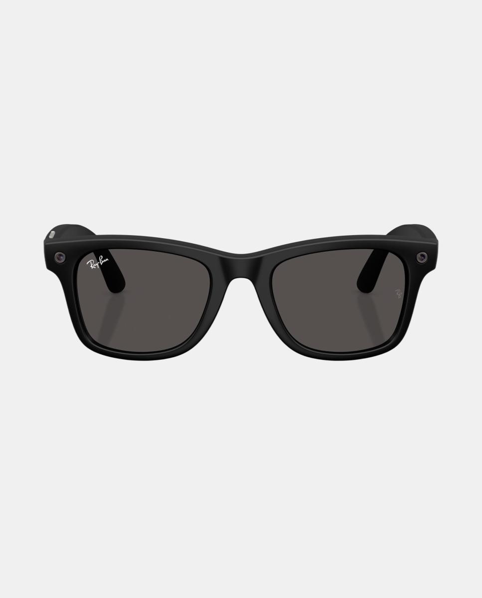 GEN 3 Gafas de sol RW4011 WAYFARER de unisex cuadrada en inyectado con lente solida - RayBan Meta - Negro Negro-4