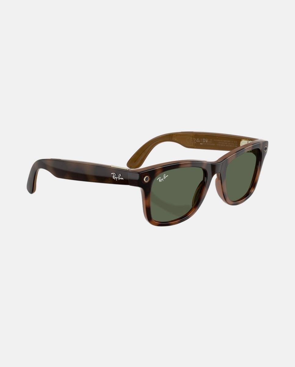 GEN 3 Gafas de sol RW4011 WAYFARER de unisex cuadrada en inyectado con lente solida - RayBan Meta - Marrón Marrón-7