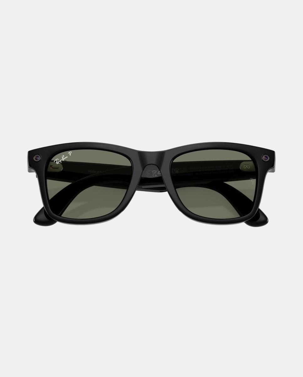 GEN 3 Gafas de sol RW4011 WAYFARER de unisex cuadrada en inyectado con lente polarizada - RayBan Meta - Negro Negro-5
