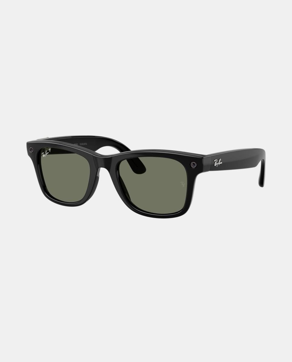 GEN 3 Gafas de sol RW4011 WAYFARER de unisex cuadrada en inyectado con lente polarizada - RayBan Meta - Negro Negro-8