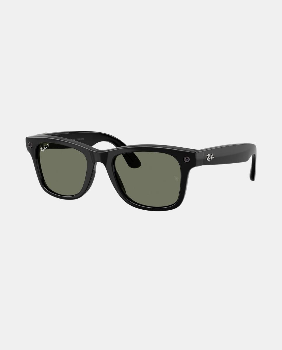 GEN 3 Gafas de sol RW4011 WAYFARER de unisex cuadrada en inyectado con lente polarizada - RayBan Meta - Negro Negro-9