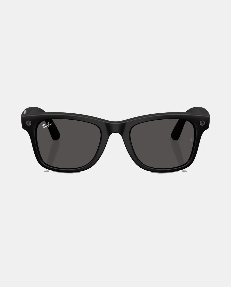 GEN 3 Gafas de sol RW4011 WAYFARER de unisex cuadrada en inyectado con lente solida - RayBan Meta - Negro Negro-1