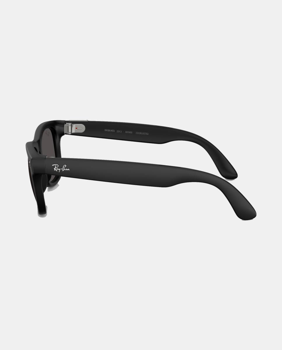 GEN 3 Gafas de sol RW4011 WAYFARER de unisex cuadrada en inyectado con lente solida - RayBan Meta - Negro Negro-3