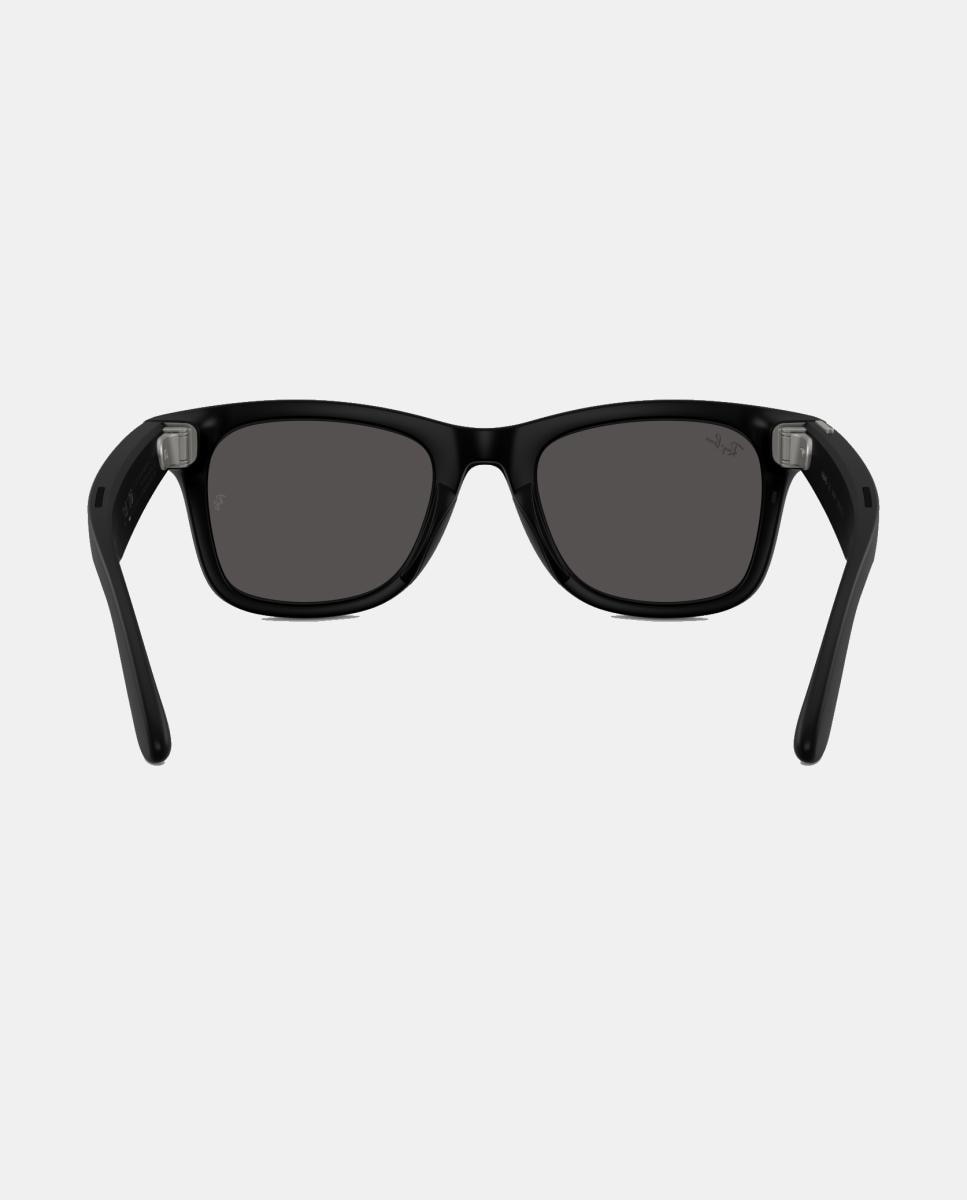 GEN 3 Gafas de sol RW4011 WAYFARER de unisex cuadrada en inyectado con lente solida - RayBan Meta - Negro Negro-5