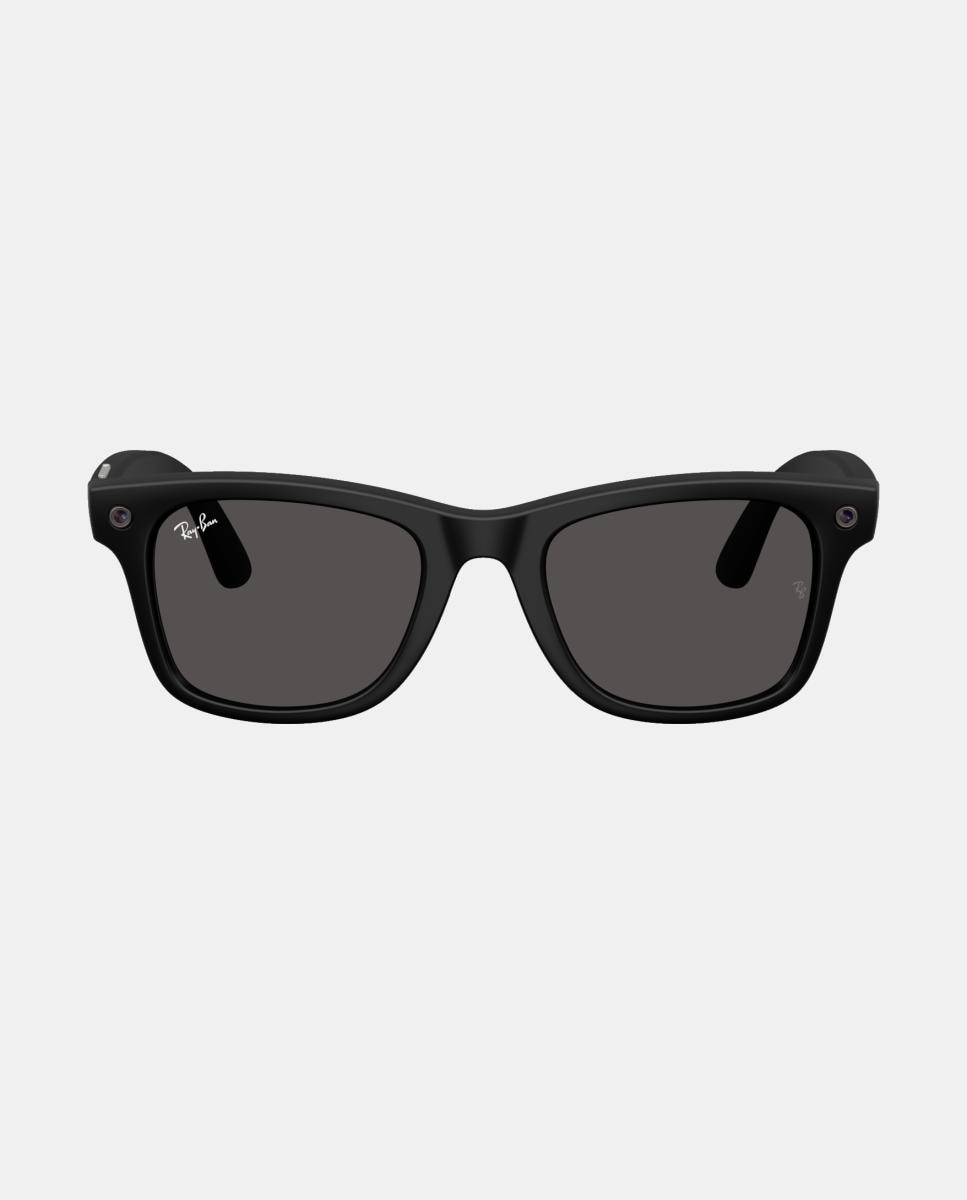 GEN 3 Gafas de sol RW4011 WAYFARER de unisex cuadrada en inyectado con lente solida - RayBan Meta - Negro Negro-8