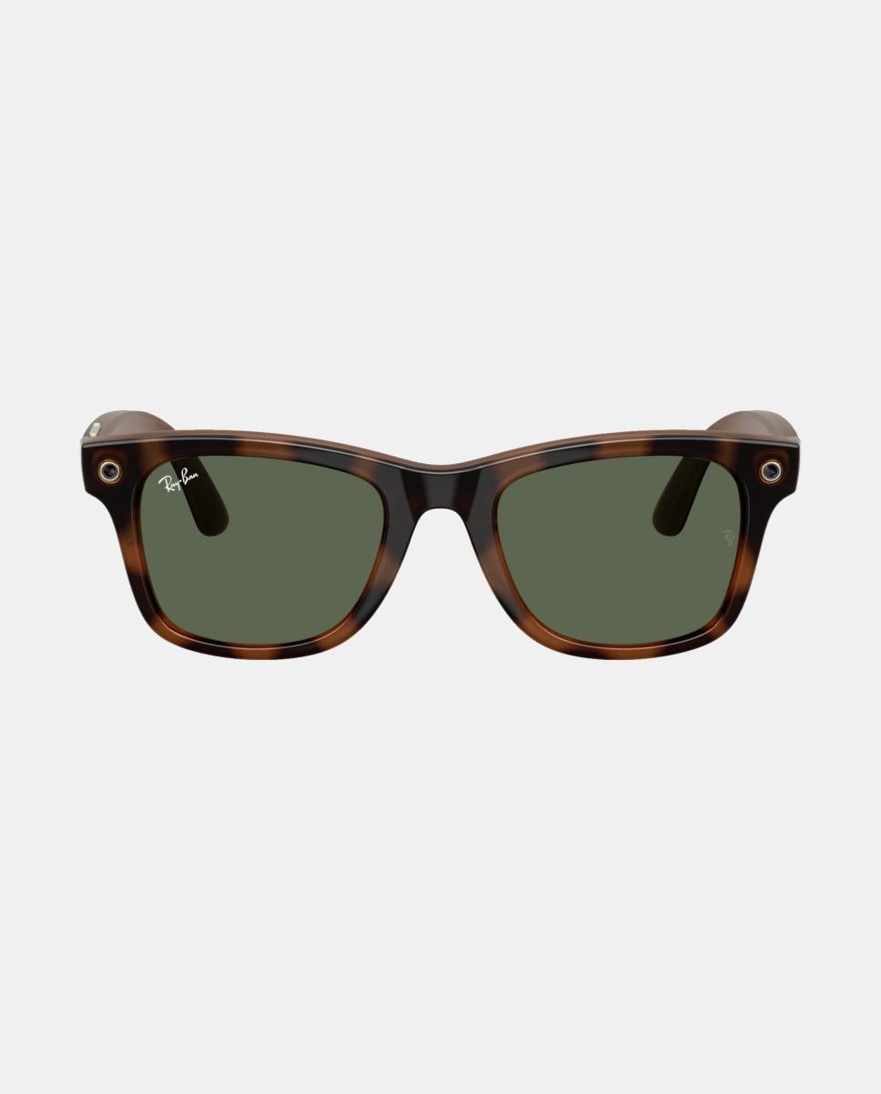 GEN 3 Gafas de sol RW4011 WAYFARER de unisex cuadrada en inyectado con lente solida - RayBan Meta - Marrón Marrón-8