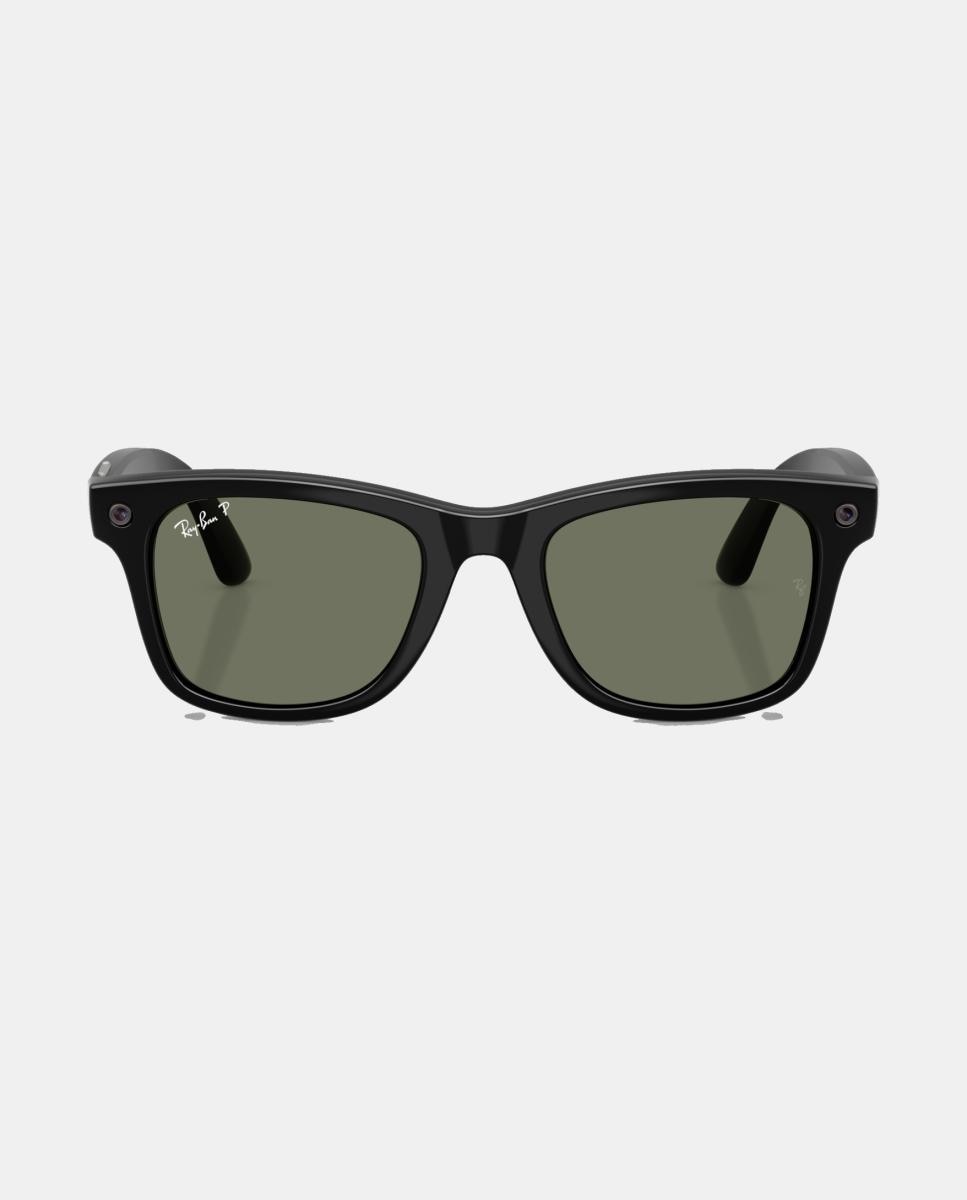 GEN 3 Gafas de sol RW4011 WAYFARER de unisex cuadrada en inyectado con lente polarizada - RayBan Meta - Negro Negro-1