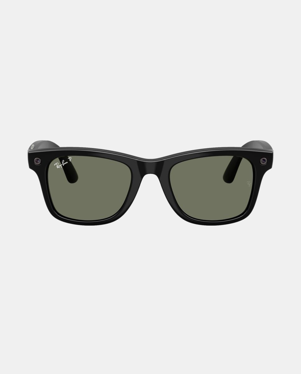 GEN 3 Gafas de sol RW4011 WAYFARER de unisex cuadrada en inyectado con lente polarizada - RayBan Meta - Negro Negro-8