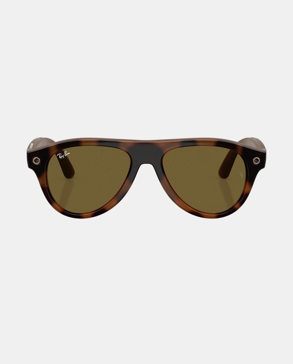 GEN 3 Gafas de sol RW4016 AVIATOR de unisex piloto en inyectado con lente solida - RayBan Meta - Marrón Marrón-4