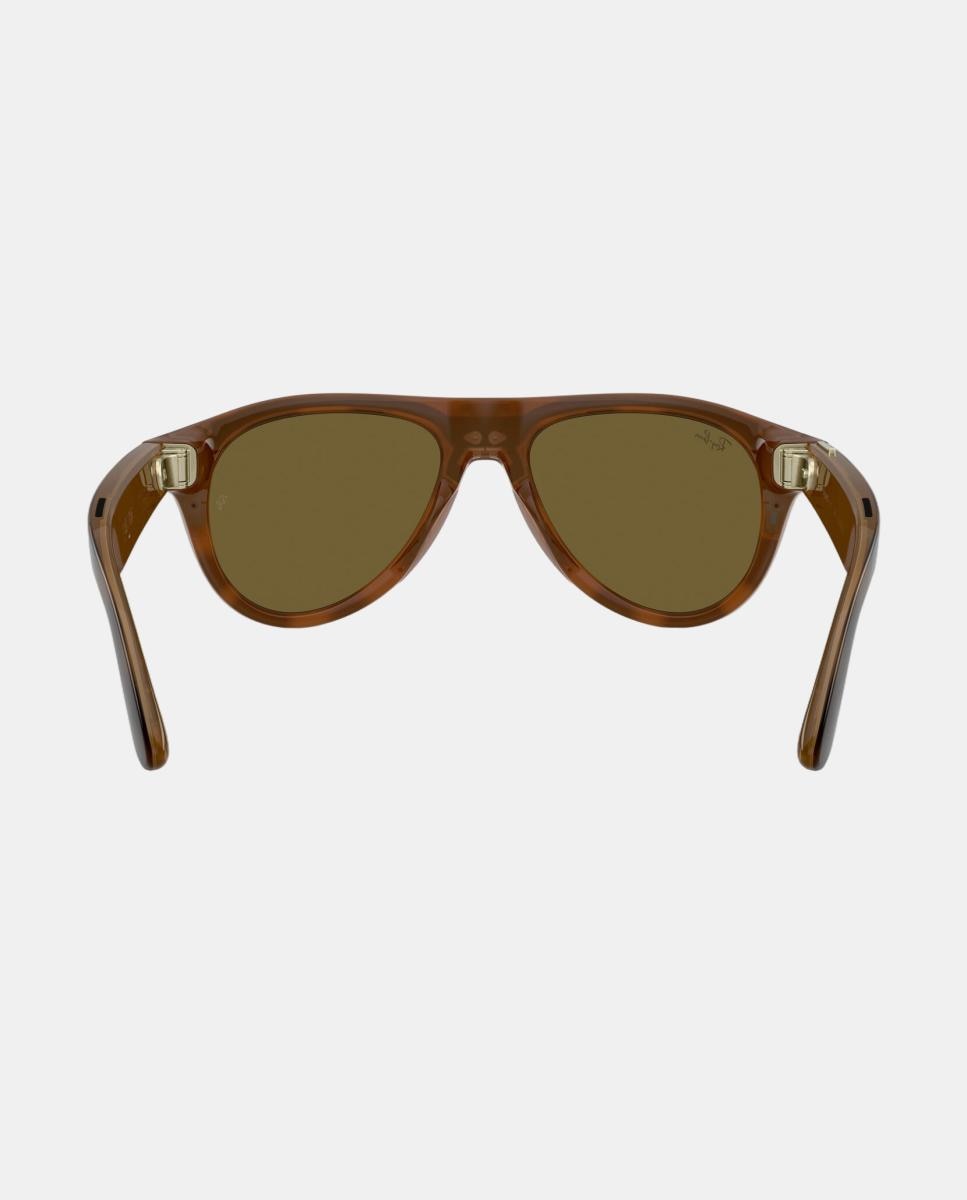 GEN 3 Gafas de sol RW4016 AVIATOR de unisex piloto en inyectado con lente solida - RayBan Meta - Marrón Marrón-6