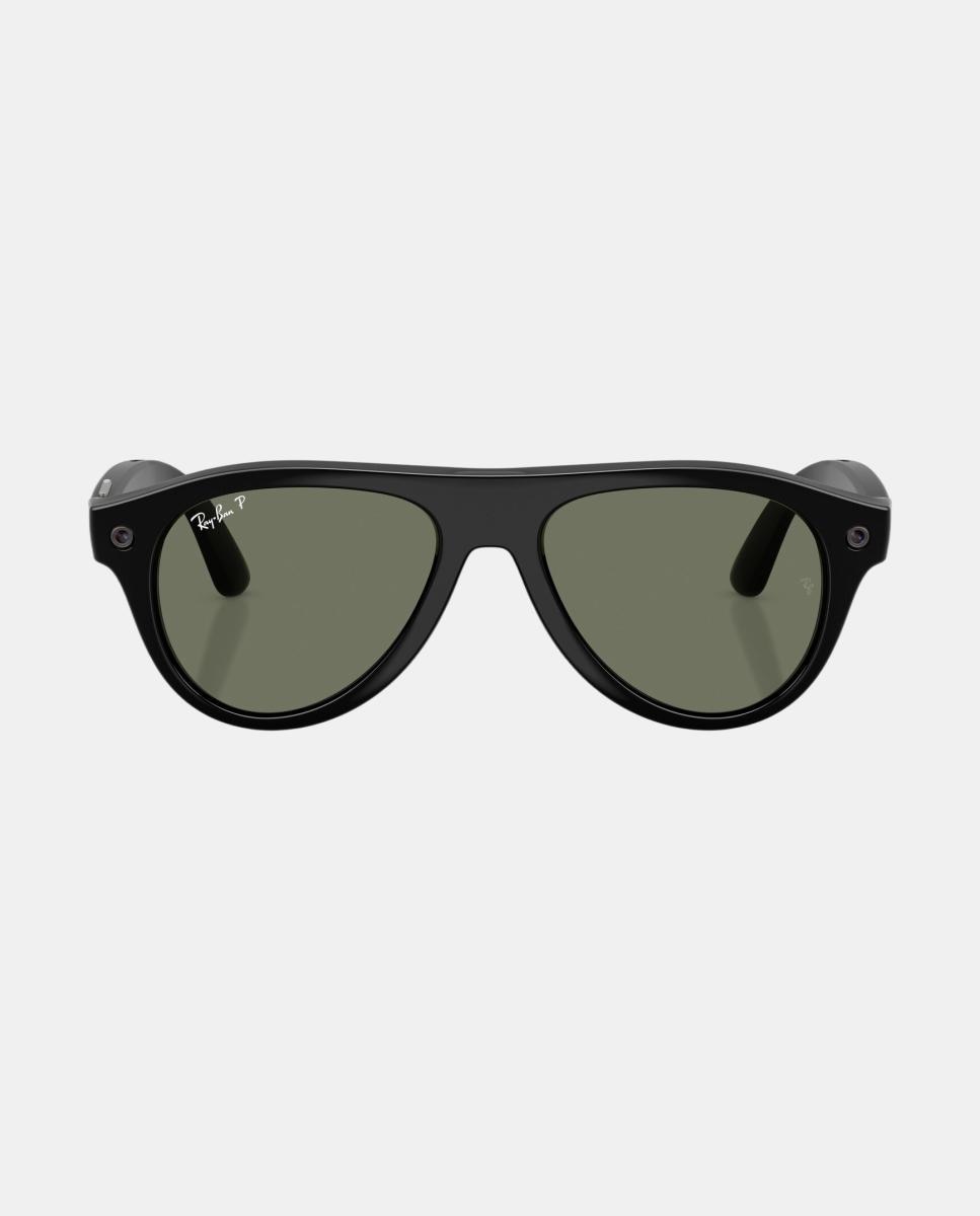GEN 3 Gafas de sol RW4016 AVIATOR de unisex piloto en inyectado con lente polarizada - RayBan Meta - Negro Negro-4