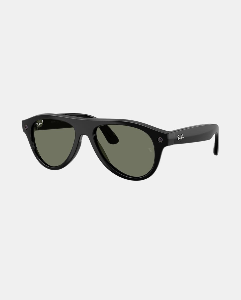 GEN 3 Gafas de sol RW4016 AVIATOR de unisex piloto en inyectado con lente polarizada - RayBan Meta - Negro Negro-8
