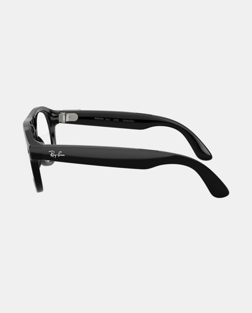 GEN 3 Gafas de sol RW4016 AVIATOR de unisex piloto en inyectado con lente fotocromatica - RayBan Meta - Negro Negro-3