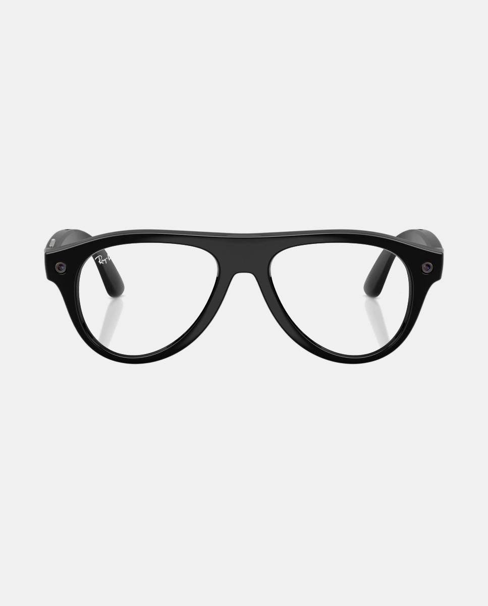 GEN 3 Gafas de sol RW4016 AVIATOR de unisex piloto en inyectado con lente fotocromatica - RayBan Meta - Negro Negro-4