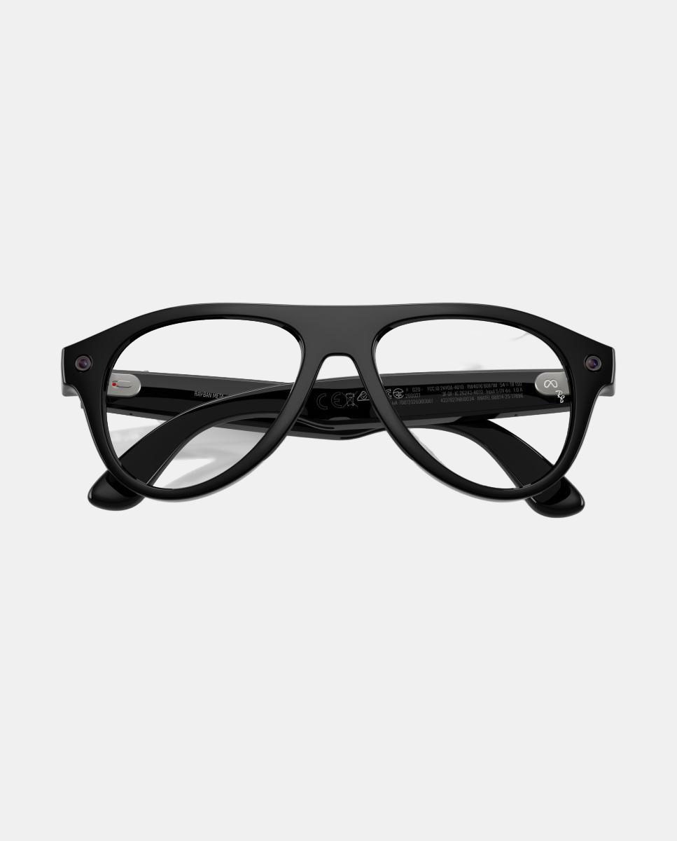 GEN 3 Gafas de sol RW4016 AVIATOR de unisex piloto en inyectado con lente fotocromatica - RayBan Meta - Negro Negro-5