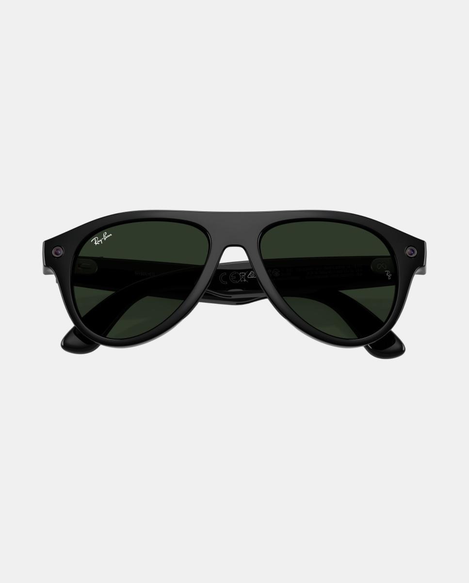 GEN 3 Gafas de sol RW4016 AVIATOR de unisex piloto en inyectado con lente fotocromatica - RayBan Meta - Negro Negro-9